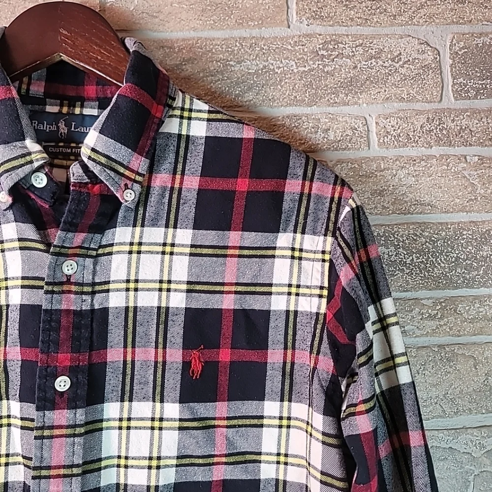 Polo Ralph Lauren Flannel Casual Bottom Shirt